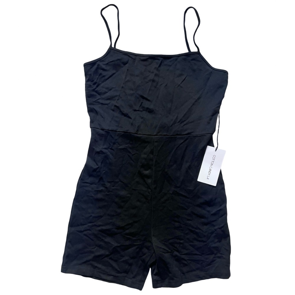 NWT Biker Short Romper